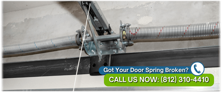 Broken Garage Door Spring New Albany