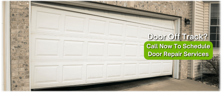 Garage Door Off Track In New Albany